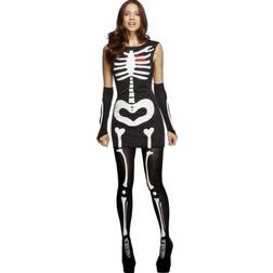 Smiffys Fever Sexy Skeleton Costume