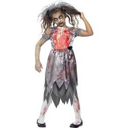 Smiffys Zombie Bride Costume Age 10-12