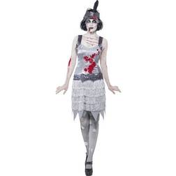 Smiffys Zombie Flapper Dress Costume
