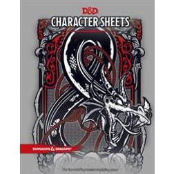 D&D Character Sheets (Paperback, 2017)