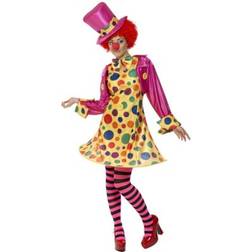 Smiffys Clown Lady Costume Multi-Coloured