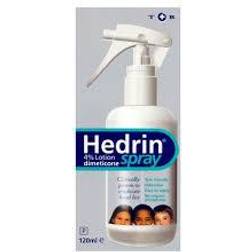 Hedrin 4% Lotion Spray 120ml