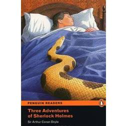 Level 4: Three Adventures of Sherlock Holmes Book and MP3 Pack (Audiobook, MP3, 2011)