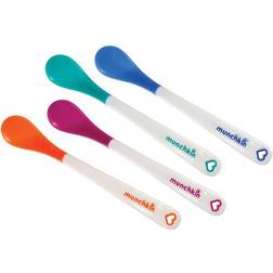 Munchkin White Hot Infant Spoons 4-pack
