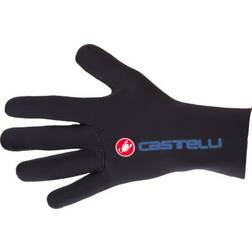 Castelli Diluvio C Gloves Men - Black/Sky Blue