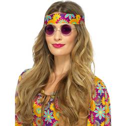 Smiffys Hippie Specs Purple