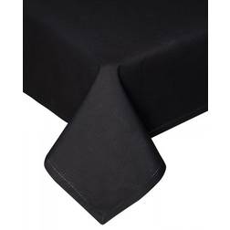Homescapes KT1196 Tablecloth Black (228x137cm)