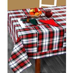Homescapes KT1172 Tablecloth Tablecloth Red (228x137cm)