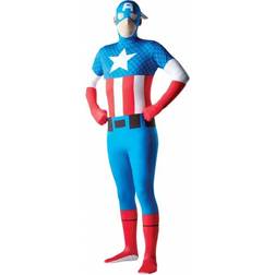 Rubies Captain America 2nd Skin Suit Adult