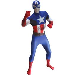 Morphsuit Deluxe Captain America Morphsuit