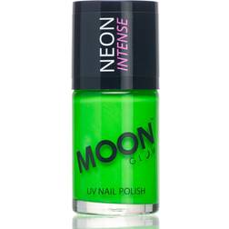 Moon Glow Neon UV Nail Varnish Intense UV Green 15ml