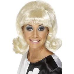 Smiffys 60's Flick-Up Wig Blonde