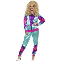 Smiffys 80's Height of Fashion Shell Suit Costume Female
