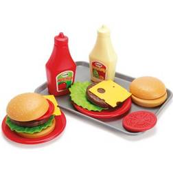 Dantoy Burger Set on Tray 4670
