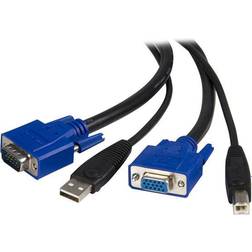 StarTech USB A/VGA - USB B/VGA M-F 4.6m