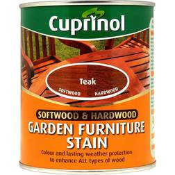 Cuprinol Softwood & Hardwood Garden Furniture Woodstain Teak 0.75L