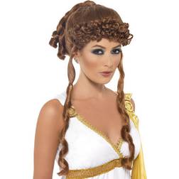 Smiffys Helen of Troy Wig Brown