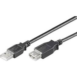 MicroConnect USB A-USB A M-F 2.0 0.3m