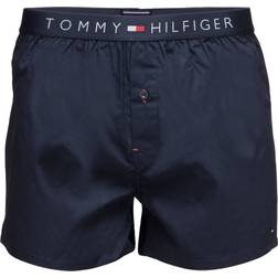 Tommy Hilfiger Smart Cotton Poplin Boxers - Navy Blazer-Pt