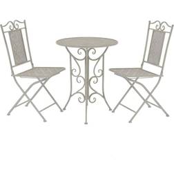 vidaXL 43153 Bistro Set, 1 Table incl. 2 Chairs
