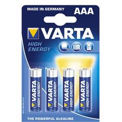 Varta High Energy AAA 4-pack