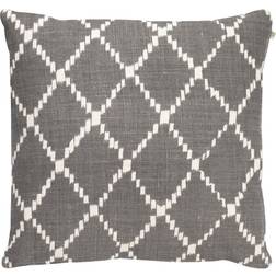 Chhatwal & Jonsson Ikat Kerela Cushion Cover Grey (50x50cm)