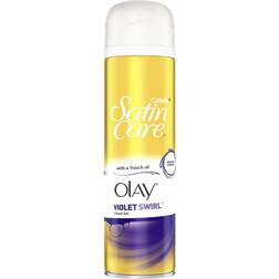 Gillette Satin Care Violet Swirl with a Touch of Olay Shaving Gel 200ml
