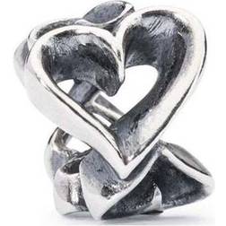 Trollbeads Hearts Galore Bead Charm - Silver