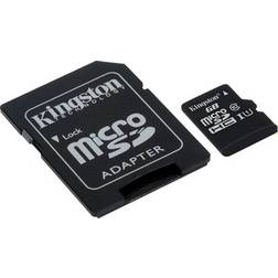 Kingston Canvas Select MicroSDHC Class 10 UHS-I U1 80/10MB/s 32GB +Adapter