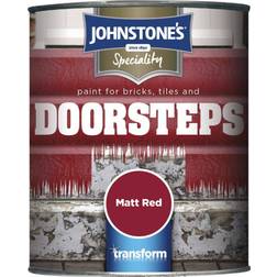 Johnstones Speciality Doorsteps Concrete Paint Red 0.75L