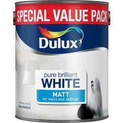Dulux Matt Ceiling Paint, Wall Paint White 3L