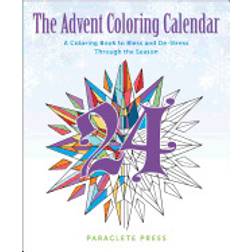 advent coloring calendar a coloring book to bless and de stress through the