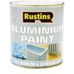 Rustins Quick Dry Aluminium Metal Paint Transparent 0.5L