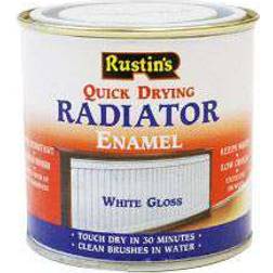 Rustins Quick Dry Radiator Paint White 0.25L