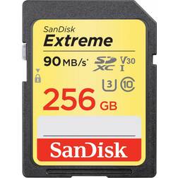 SanDisk Extreme V30 SDXC UHS-I U3 90MB/s 256GB