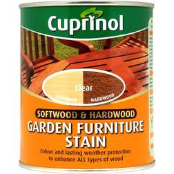 Cuprinol Softwood & Hardwood Garden Furniture Woodstain Transparent 0.75L