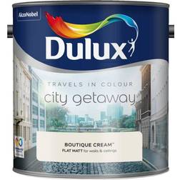 Dulux Travels In Colour City Gateway Ceiling Paint, Wall Paint Boutique Cream 2.5L