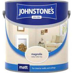 Johnstones Matt Ceiling Paint, Wall Paint Magnolia 2.5L