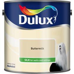 Dulux Silk Wall Paint, Ceiling Paint Vanilla Sundae,Buttermilk 2.5L