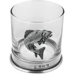 English Pewter Trout Tumbler 32.5cl