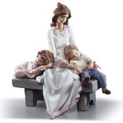 Lladro An Afternoon Nap Mother Figurine 29cm