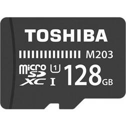 Toshiba M203 MicroSDXC Class 10 UHS-I U1 100MB/s 128GB +Adepter