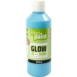 Glow in the Dark Paint Fluorescent Light Blue 250ml