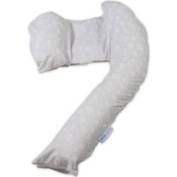 Dreamgenii Pregnancy Support & Feeding Pillow Grey Floral