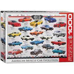 Eurographics American Muscle Car Evolution 1000 Pieces