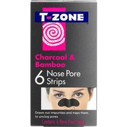 T-Zone Charcoal & Bamboo Nose Pore Strips 6-pack