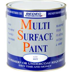 Bedec Multi Surface Wood Paint, Metal Paint Oxford Blue 0.75L