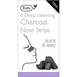 Pretty Deep Cleansing Charcoal Nose Pore Strips 6-pack