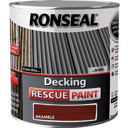 Ronseal Decking Rescue Wood Paint Oak,Chestnut 2.5L