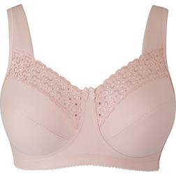 Miss Mary Broderie Anglais Non-Wired Bra - Dusty Pink